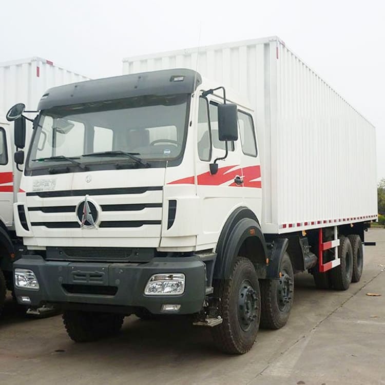 Beiben NG80 8X4 Cargo Van Box Truck