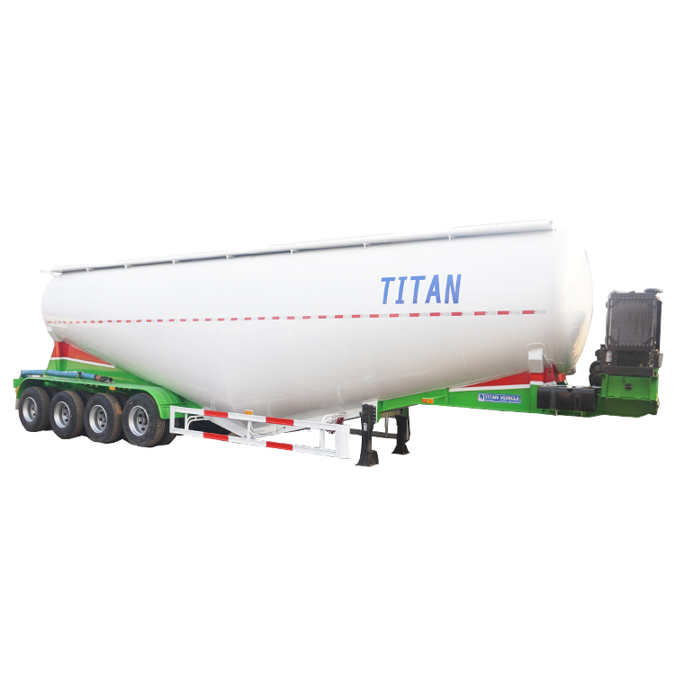 4 Axle 50 Ton Dry Bulk Cement Tanker
