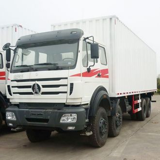 Beiben NG80 8X4 Cargo Van Box Truck