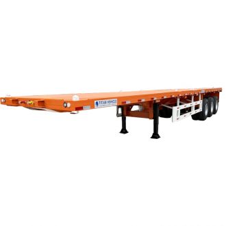 40Ft Triple Axle Flatbed Truck Trailer