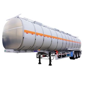 3 Axle Stainless Steel Tanker Trailer 
