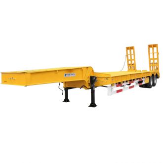 2 Axle Low Bed Truck Trailer