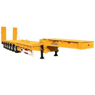 6 Axle Low Bed Tractor Trailer