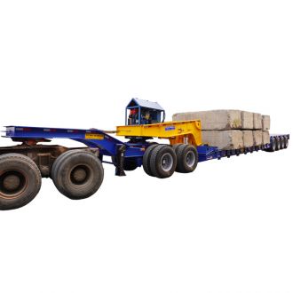 Gooseneck Detachable Lowboy Trailer with Dolly