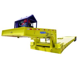 3 line 6 axle Front Load Gooseneck Trailer