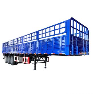 50T 3 Axle Fence Semi Trailer
