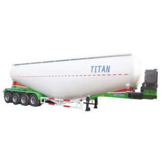 4 Axle 50 Ton Dry Bulk Cement Tanker