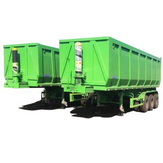 100 Ton 3 Axle Dump Trailer
